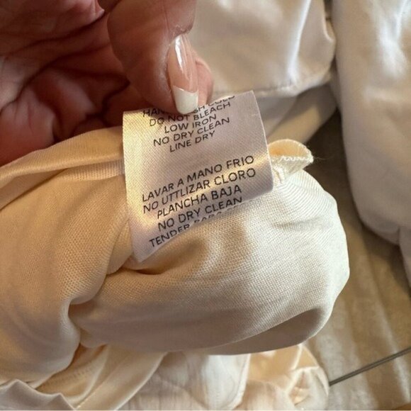 Fashion Nova Ring A Bell Stripe Romper - Ivory Size XS - Picture 15 of 16